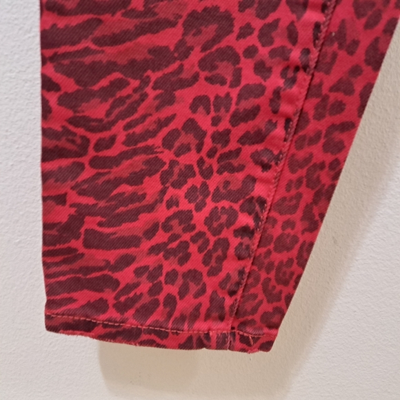 Current/Elliott Animal Print Jeans - Picture 7 of 11